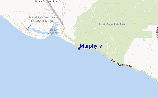 locatiekaart van Murphy's