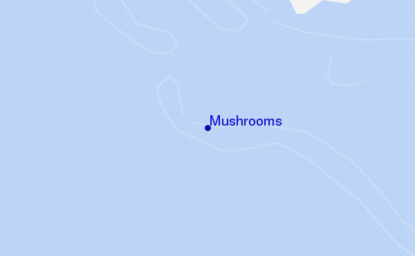 locatiekaart van Mushrooms