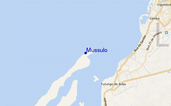 locatiekaart van Mussulo