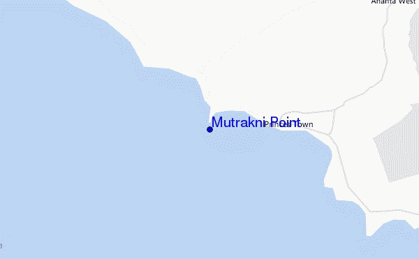 locatiekaart van Mutrakni Point