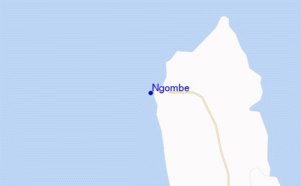 locatiekaart van Ngombe