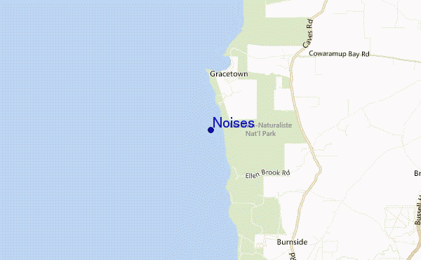 locatiekaart van Noises
