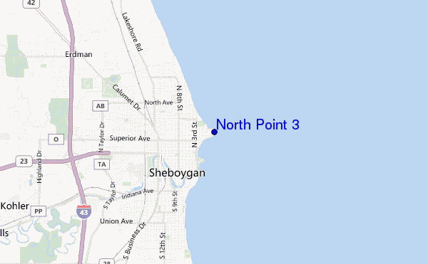 locatiekaart van North Point 3