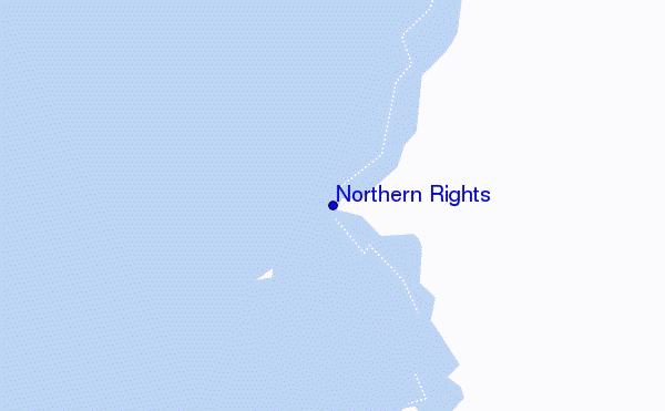 locatiekaart van Northern Rights