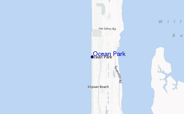 locatiekaart van Ocean Park