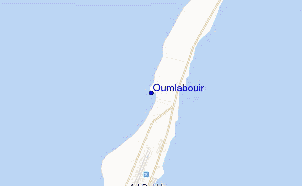 locatiekaart van Oumlabouir