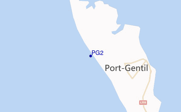 locatiekaart van PG2