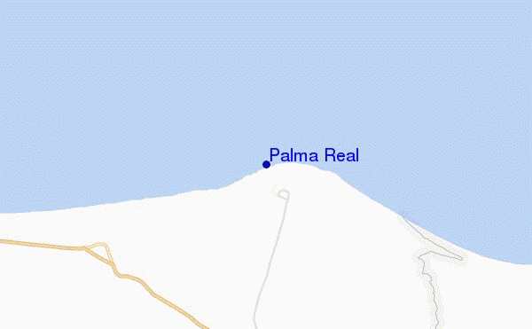 locatiekaart van Palma Real
