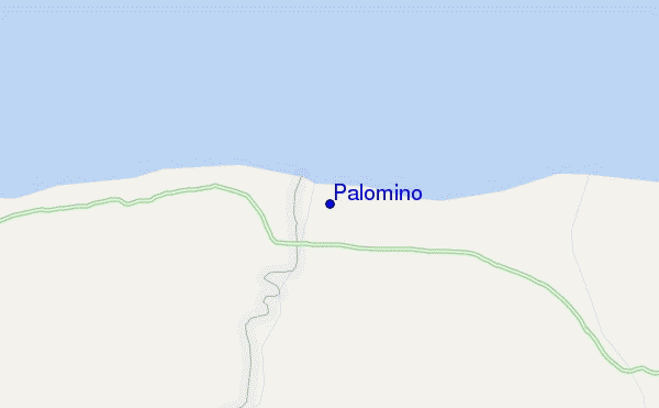 locatiekaart van Palomino