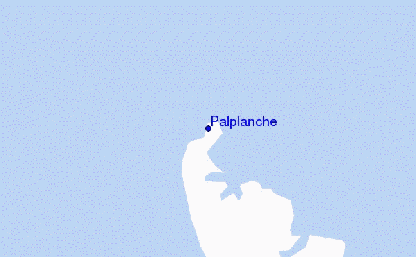 locatiekaart van Palplanche