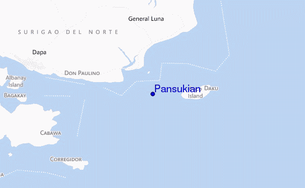 locatiekaart van Pansukian