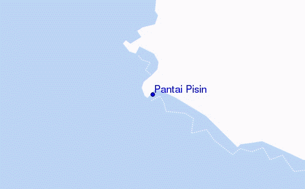 locatiekaart van Pantai Pisin