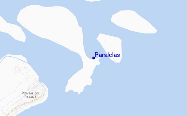 locatiekaart van Paralelas