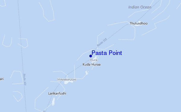 locatiekaart van Pasta Point