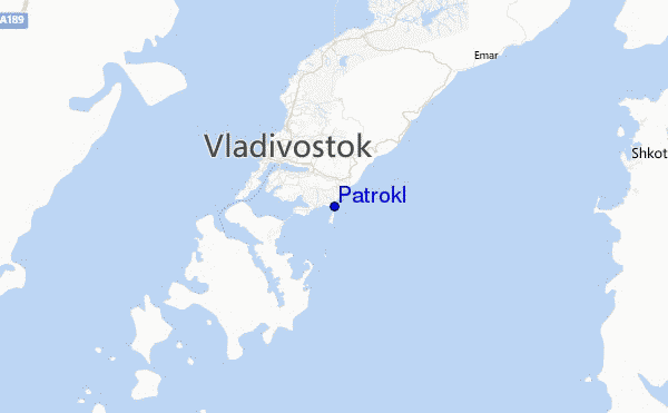 Patrokl Location Map