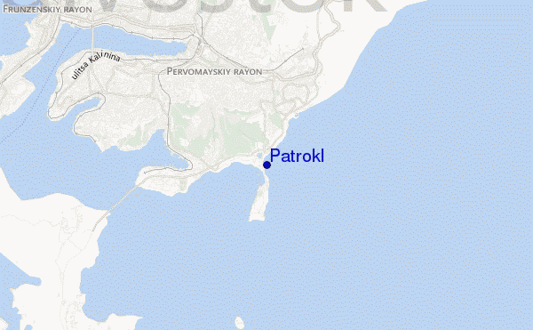 locatiekaart van Patrokl