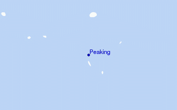 locatiekaart van Peaking