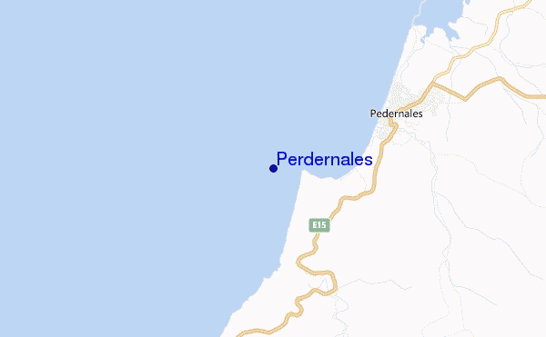 locatiekaart van Perdernales