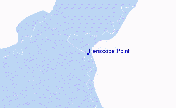 locatiekaart van Periscope Point