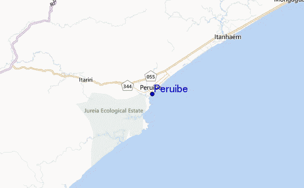 Peruibe Location Map