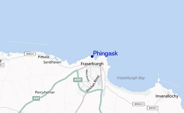 locatiekaart van Phingask