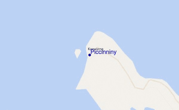 locatiekaart van Piccinniny