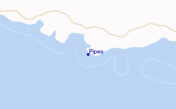 locatiekaart van Pipes