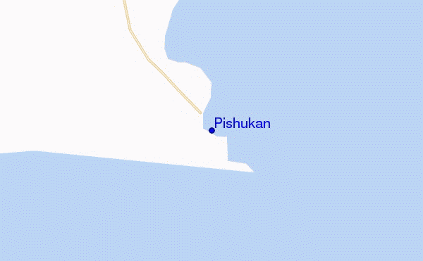 locatiekaart van Pishukan