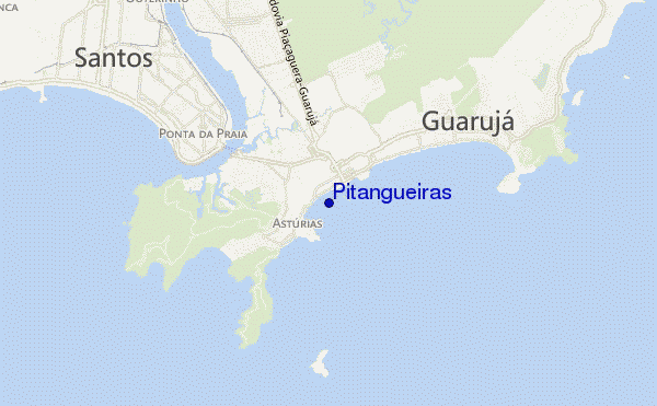 locatiekaart van Pitangueiras