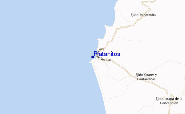 locatiekaart van Platanitos