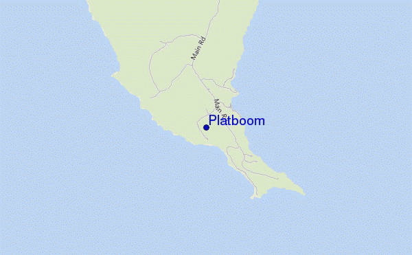 locatiekaart van Platboom