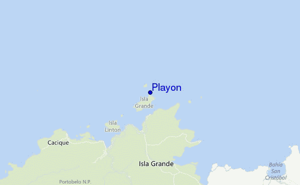 locatiekaart van Playon