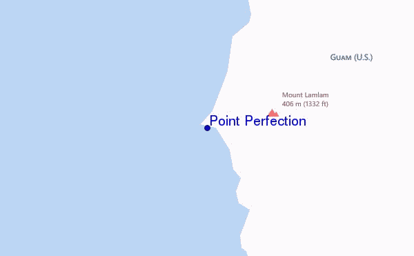 locatiekaart van Point Perfection