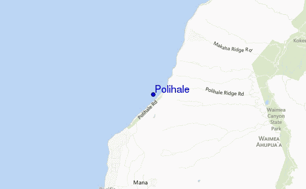 locatiekaart van Polihale