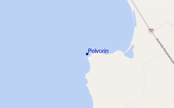 locatiekaart van Polvorin