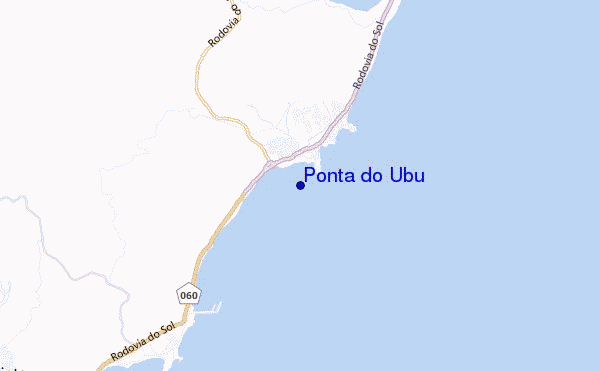 locatiekaart van Ponta do Ubu