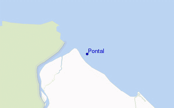 locatiekaart van Pontal