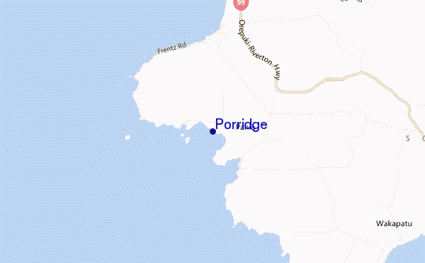 locatiekaart van Porridge