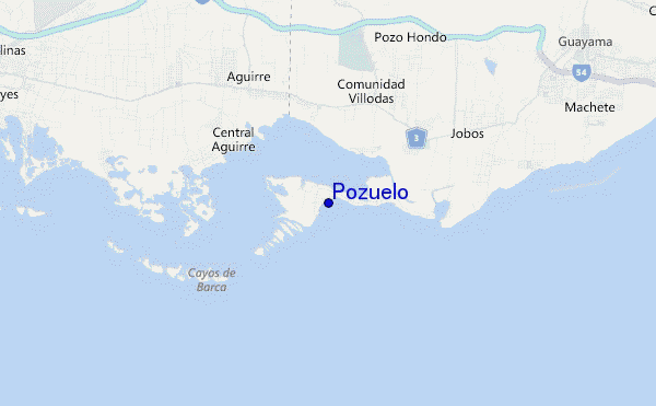 locatiekaart van Pozuelo