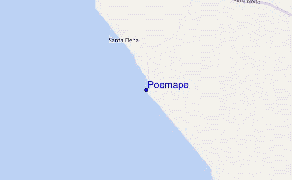 locatiekaart van Poemape