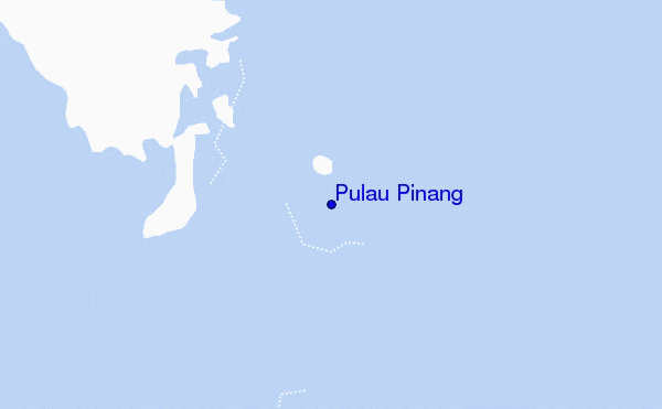 locatiekaart van Pulau Pinang