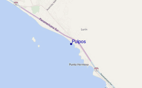 locatiekaart van Pulpos