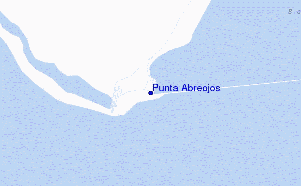 locatiekaart van Punta Abreojos
