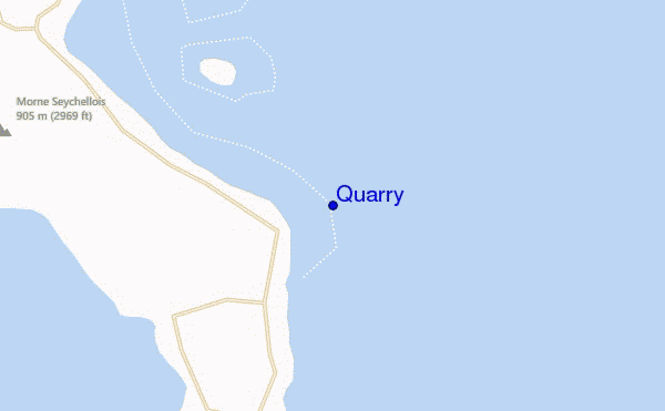 locatiekaart van Quarry