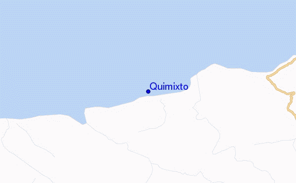 locatiekaart van Quimixto