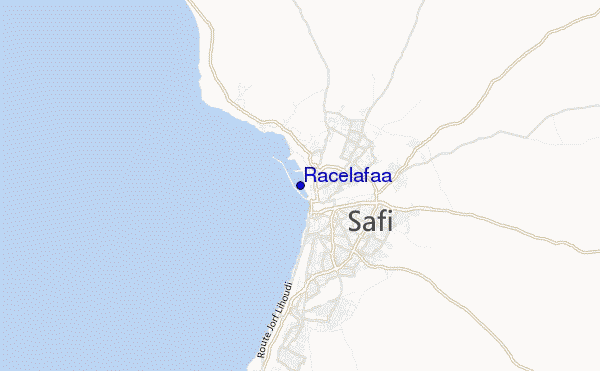 locatiekaart van Racelafaa