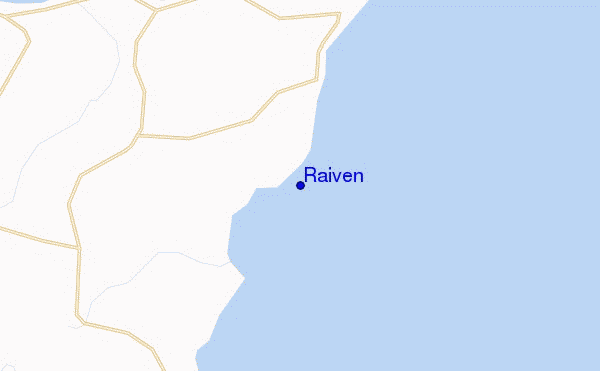 locatiekaart van Raiven