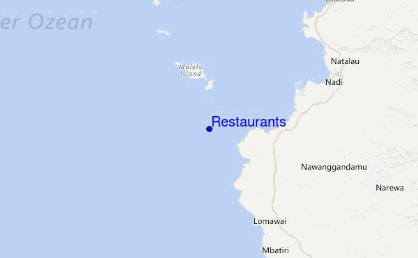 Restaurants Location Map