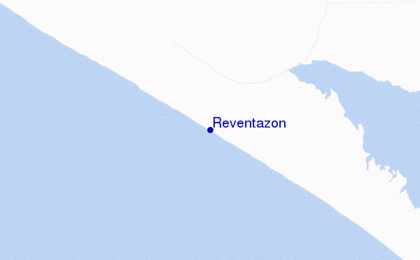 locatiekaart van Reventazon