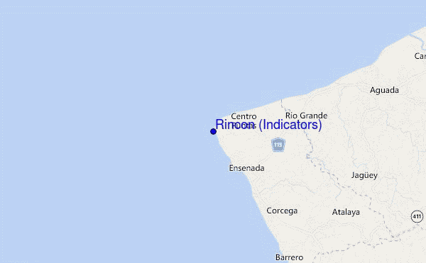locatiekaart van Rincon (Indicators)